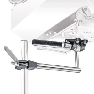 MAGMA VERTICAL LEVELOCK ROUND RAIL MOUNT 1-1/8" TO 1-1/4"