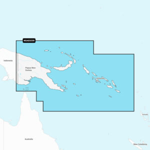 GARMIN NAVIONICS+ NSAE025R PAPUA NEW GUINEA & SOLOMON ISL