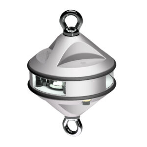 LOPOLIGHT 360 DEGREE HOIST LIGHT 2NM SILVER HOUSING
