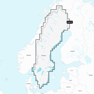 GARMIN NAVIONICS VISION+ NVEU067R SWEDEN LAKES & RIVERS