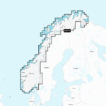 GARMIN NAVIONICS VISION+ NVEU071R NORWAY LAKES & RIVERS