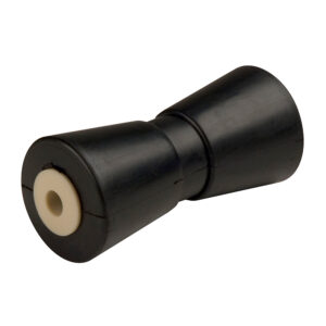 CE SMITH KEEL ROLLER 8" - 5/8" BLACK WITH BUSHING WHITE PRESS