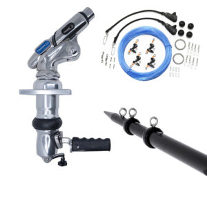 TIGRESS XD CRANK TOP MOUNT SYSTEM 18' BLACK OUTRIGGERS