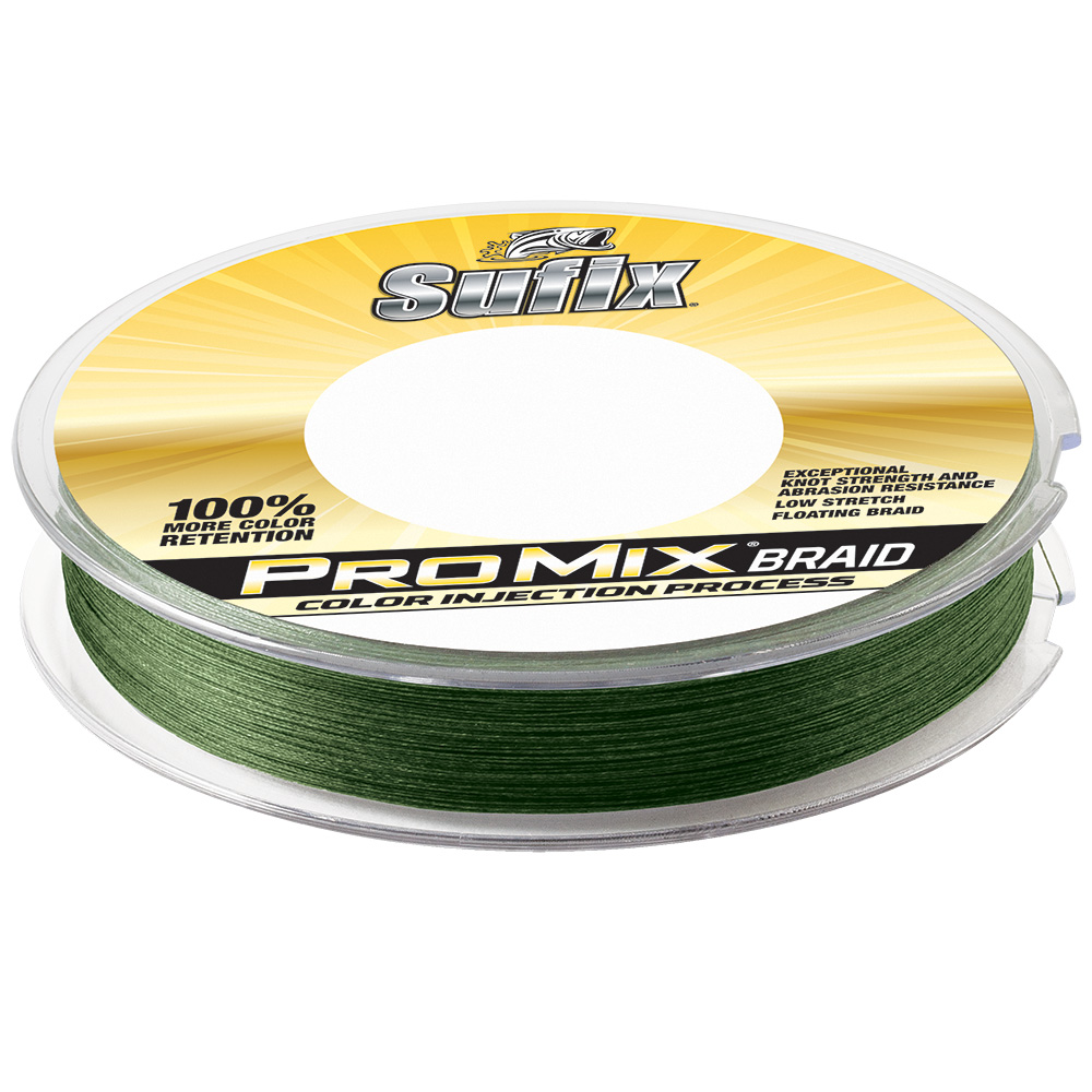 SUFIX PROMIX BRAID 10LB 300YDS LOW-VIS GREEN