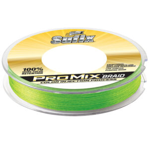 SUFIX PROMIX BRAID 80LB 300YDS NEON LIME