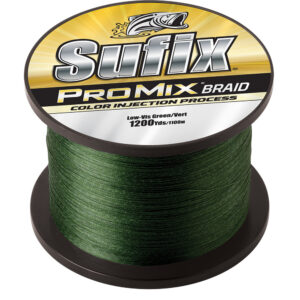 SUFIX PROMIX BRAID 10LB 1200 YDS LOW-VIS GREEN