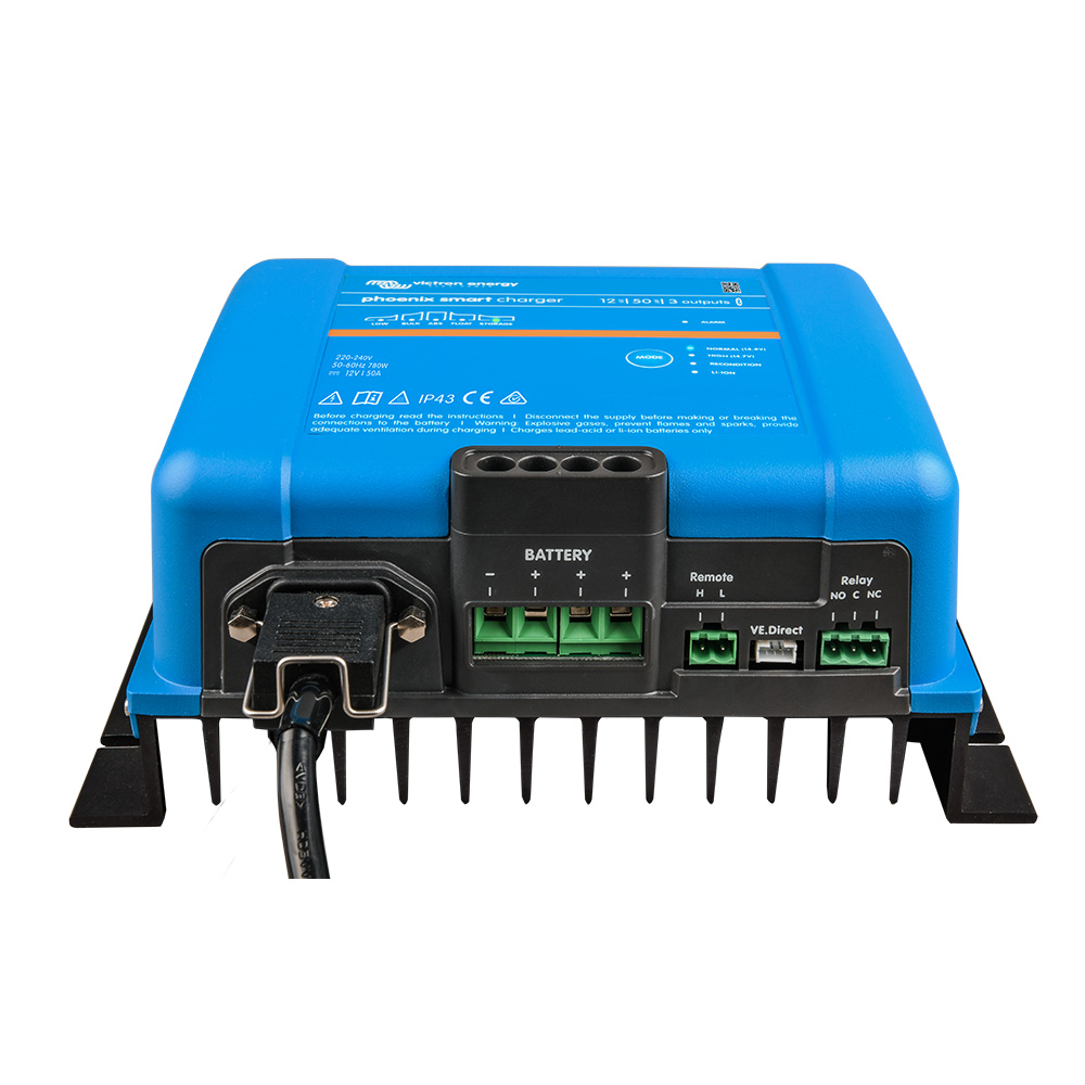VICTRON PHOENIX SMART IP43 CHARGER 12/50 (3) 120-240VAC - Image 2