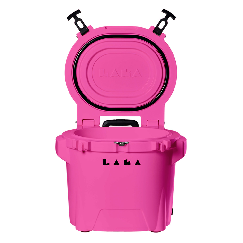 LAKA COOLERS 30 QT COOLER W/ TELESCOPING HANDLE & WHEELS