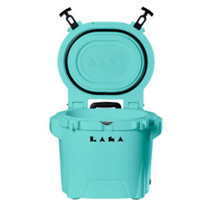 LAKA COOLERS 30 QT COOLER W/ TELESCOPING HANDLE & WHEELS