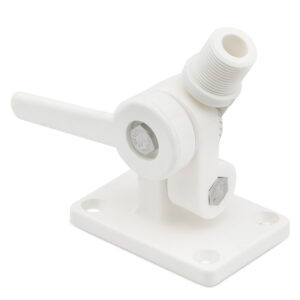 WHITECAP WHITE NYLON RATCHET MOUNT