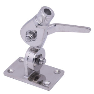 WHITECAP HEAVY DUTY RATCHET ANTENNA MOUNT 316 SS