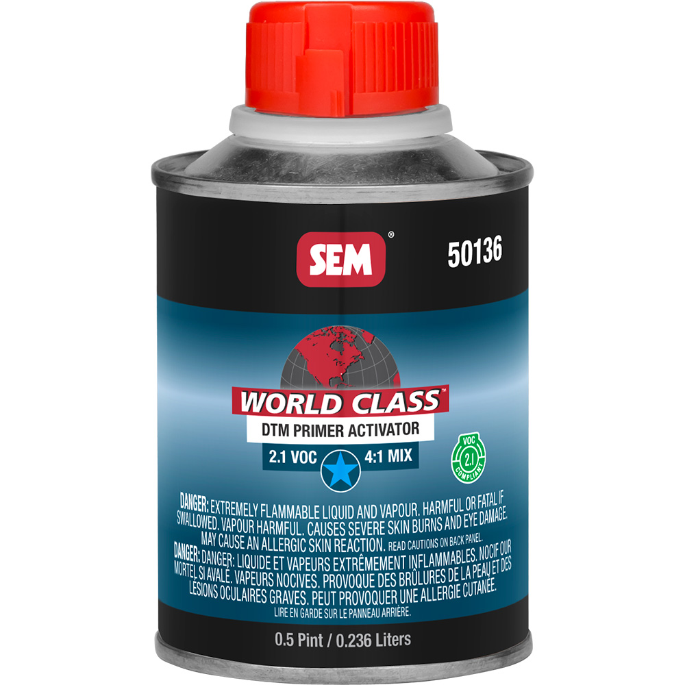 SEM WORLD CLASS DTM PRIMER ACTIVATOR - HALF PINT