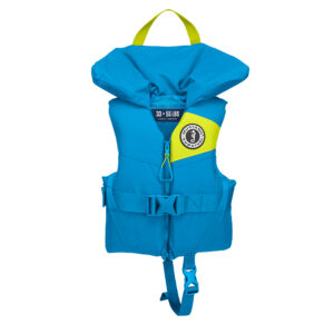 MUSTANG CHILD LIL' LEGENDS FOAM VEST AZURE BLUE