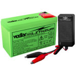 VEXILAR 12V - 12 AH MAX  LITHIUM BATTERY WITH V-420L