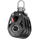 RONSTAN SERIES 40 ORBIT BB TRIPLE BLOCK W/ SWIVEL SHACKLE