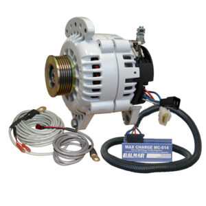BALMAR ALTERNATOR 100 AMP KIT 12 VOLT 3.15" DUAL FOOT SADDLE
