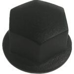 UFLEX BLACK WHEEL NUT F/V46B -12MM 1.75MM THREAD PITCH
