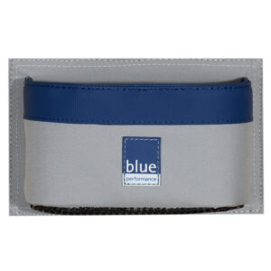 BLUE PERFORMANCE CAN HOLDER W/ HOOKS