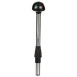 ATTWOOD PULSAR BI-COLOR 2-PIN STOWAWAY LIGHT 10" ANGLED