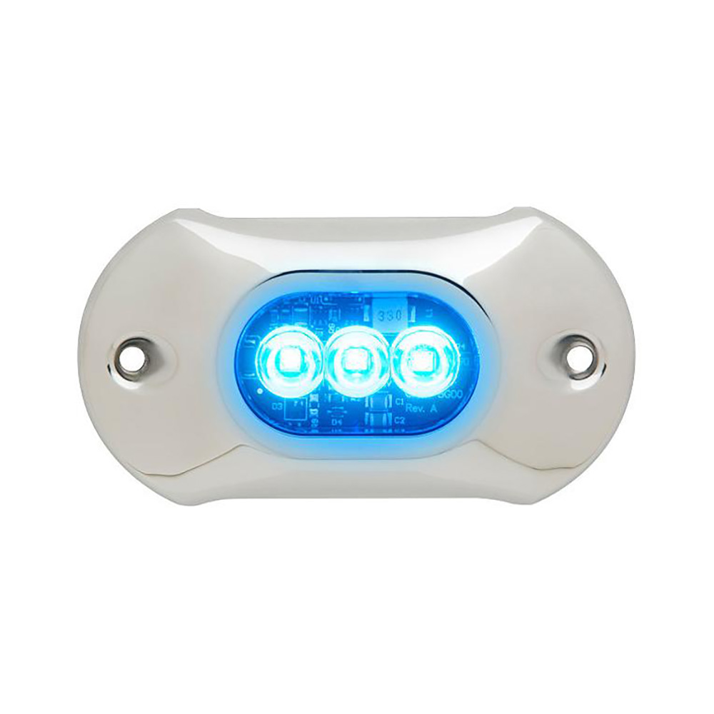ATTWOOD LIGHTARMOR HPX UNDERWATER LIGHT 3 LED BLUE