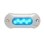 ATTWOOD LIGHTARMOR HPX UNDERWATER LIGHT 6 LED BLUE