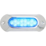 ATTWOOD LIGHTARMOR HPX UNDERWATER LIGHT 12 LED BLUE