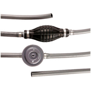 ATTWOOD UNIVERSAL FUEL LINE KIT 3/8" X 6' WITH FUEL DEMAND