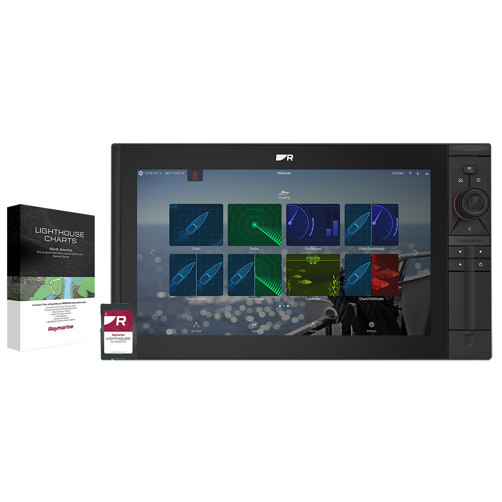 RAYMARINE AXIOM 2 PRO 16 RVM CHARTPLOTTER/FISHFINDER 1KW