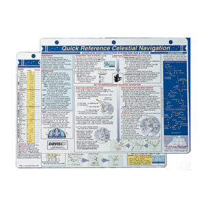 DAVIS CELESTIAL NAVIGATION QUICK REFERENCE CARD