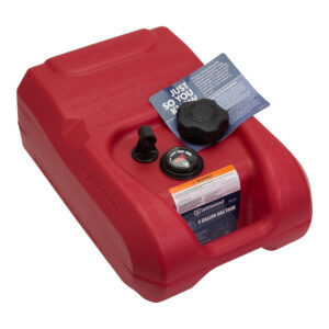 ATTWOOD PORTABLE FUEL TANK 3 GALLON WITH GAUGE