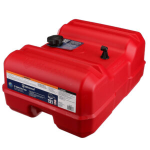 ATTWOOD POTRABLE FUEL TANK 12 GALLON LOW PROFILE WITHOUT