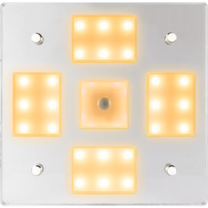 SEA-DOG SQUARE LED MIRROR LIGHT TOUCH ON/OFF/DIM