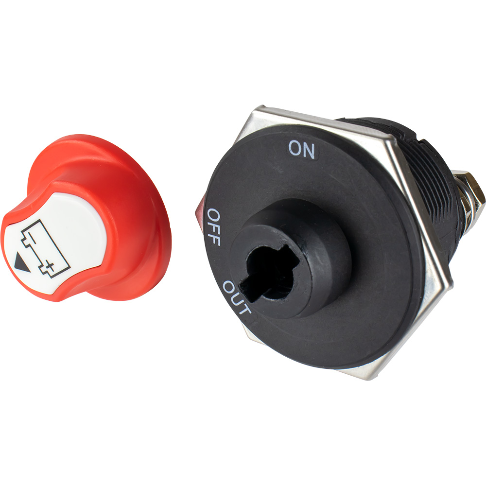 SEA-DOG MINI SINGLE BATTERY SWITCH KEY ON/OFF/OUT 32V - Image 2