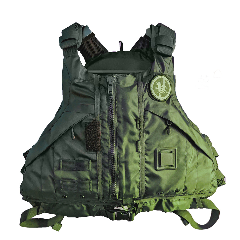 FIRST WATCH AV-1000 KAYAK STYLE DUTY PFD GREEN XS/S