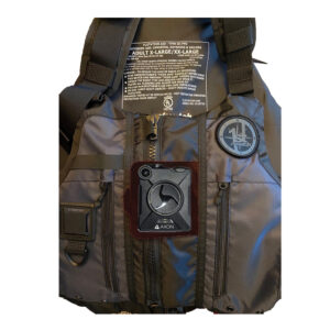 FIRST WATCH BODY CAM FLAP FOR AV-1000 KAYAK STYLE DUTY PFD'S