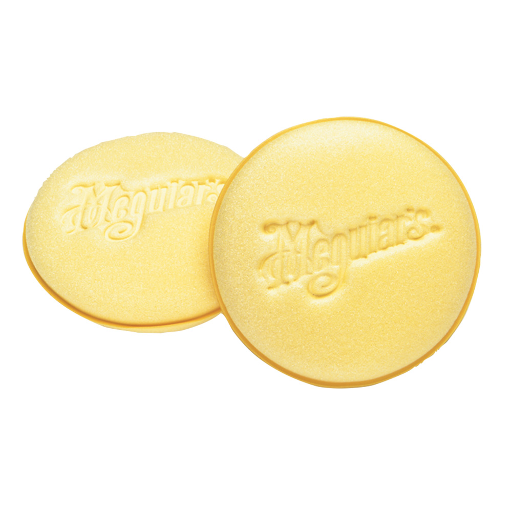MEGUIAR'S FOAM APPLICATOR PAD 4-1/2" 4 PACK