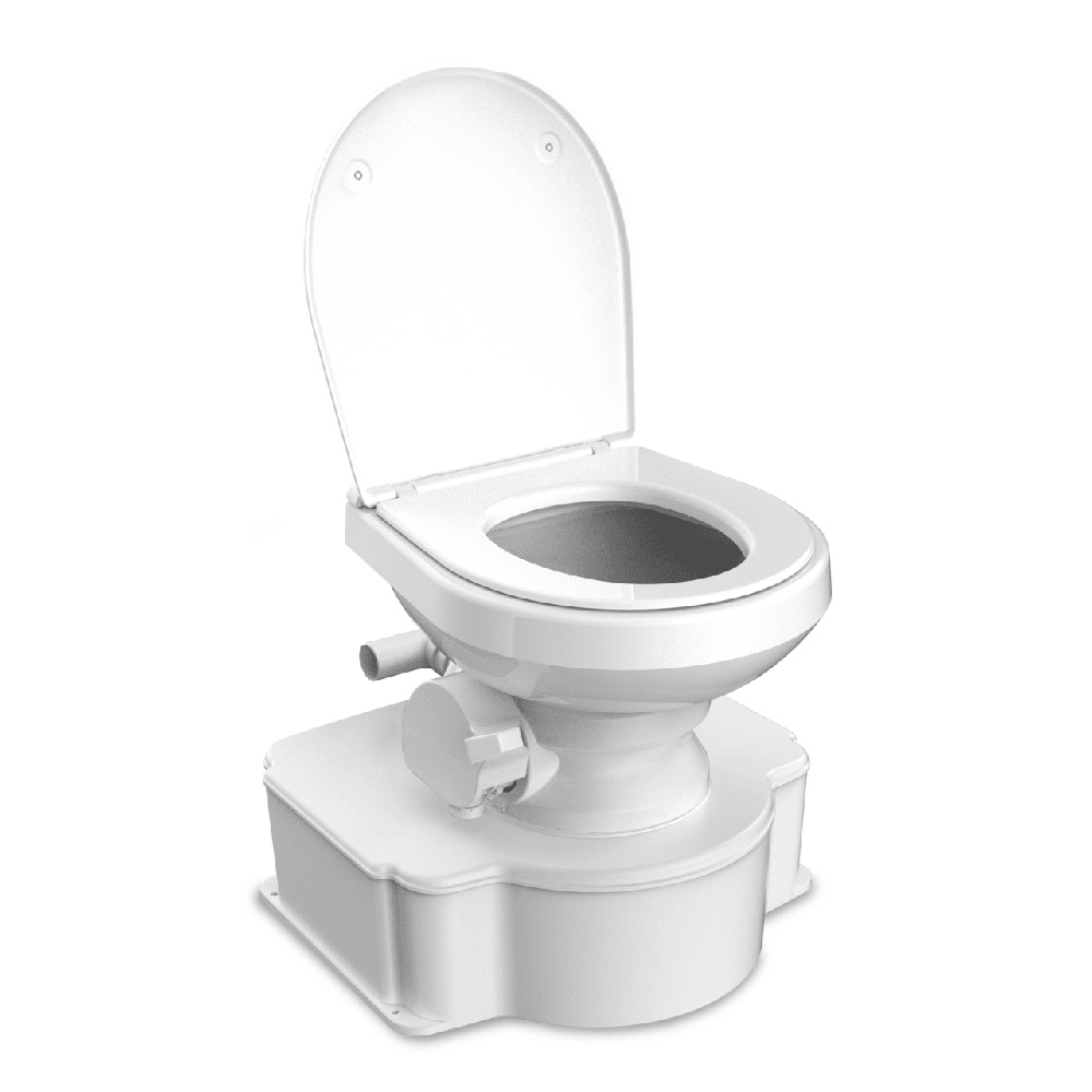 DOMETIC M65 MARINE GRAVITY TOILET- WHITE - STANDARD SEAT - Image 2