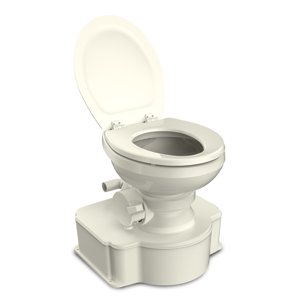 DOMETIC M65 MARINE GRAVITY TOILET- BONE- ELONGATED SEAT - Image 2
