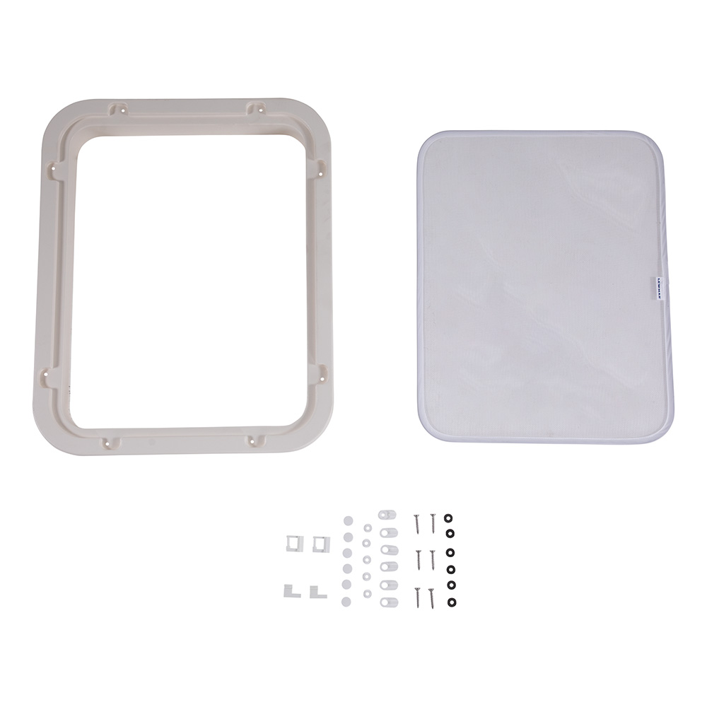 LEWMAR WHITE TRIM RING AND SCREEN KIT - Image 2