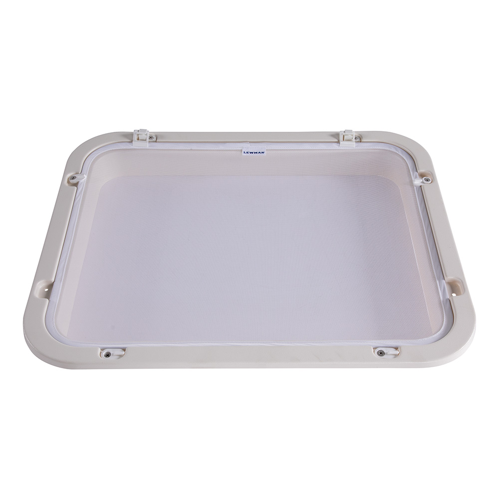 LEWMAR WHITE TRIM RING AND SCREEN KIT