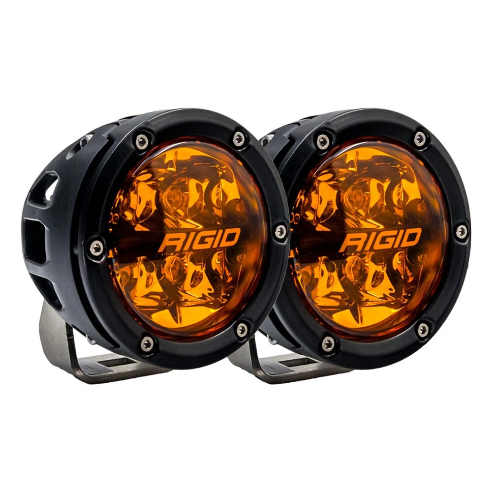 RIGID 360 SERIES 4" SPOT WITH AMBER PRO LENS PAIR
