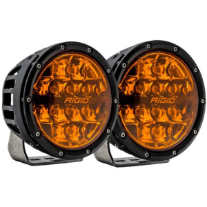 RIGID 360 SERIES 6" SPOT WITH AMBER PRO LENS PAIR