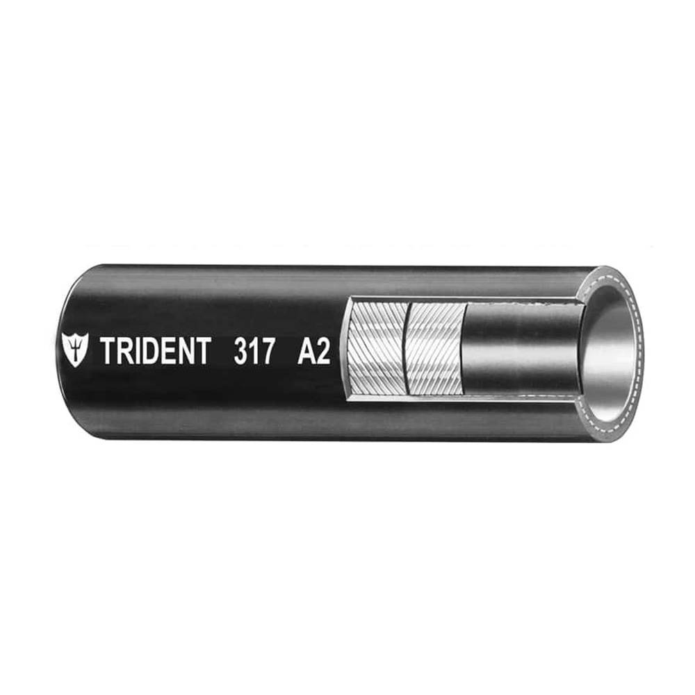 TRIDENT MARINE 5/8" X 50' BOX TYPE A2 FUEL VENT HOSE BLACK