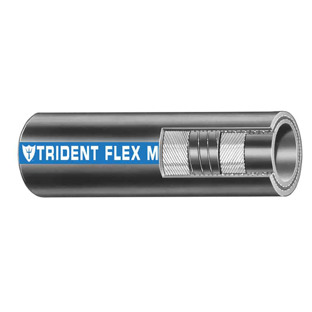 TRIDENT MARINE 1-1/4" X 50' COIL HARD WALL WET EXHAUST