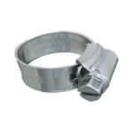TRIDENT MARINE 316 SS NON PERFORATED WORM GEAR CLAMP