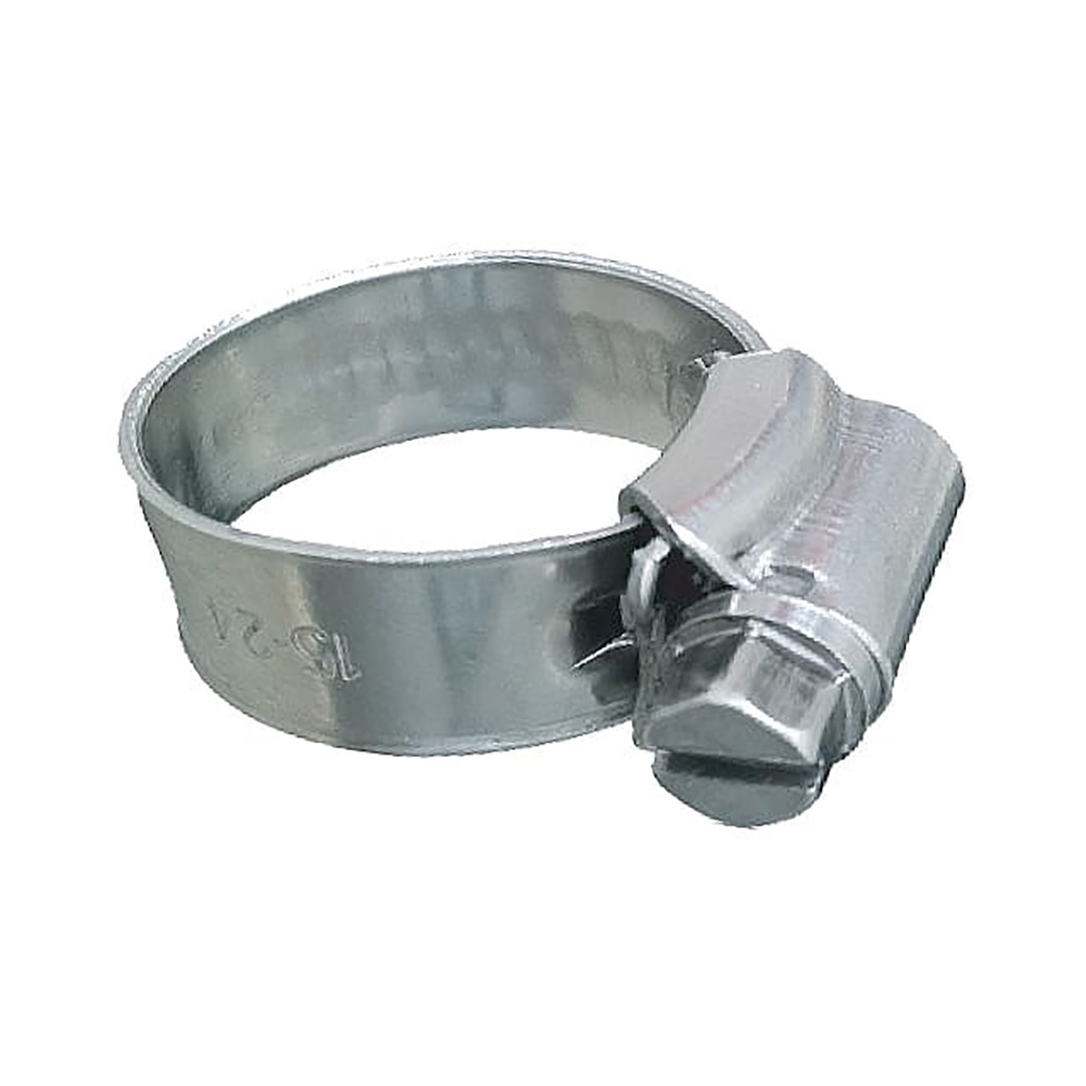 TRIDENT MARINE 316 SS NON PERFORATED WORM GEAR CLAMP