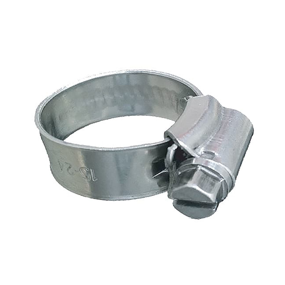 TRIDENT MARINE 316 SS NON PERFORATED WORM GEAR CLAMP