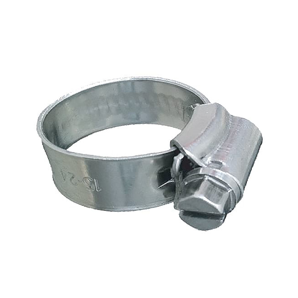 TRIDENT MARINE 316 SS NON PERFORATED WORM GEAR CLAMP