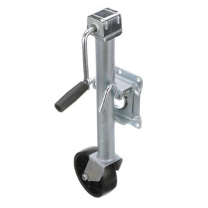 ATTWOOD FOLD-UP TRAILER JACK 1000 LB SINGLE WHEEL