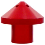 T-H MARINE G FORCE ELIMINATOR RED PROP NUT FOR LOWRANCE